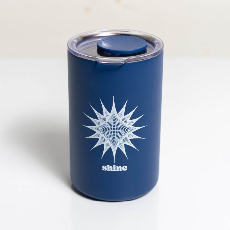 Blue Shine Tumbler