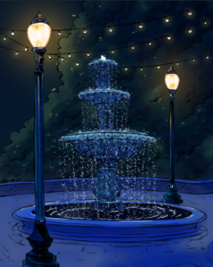 Fountain illustration